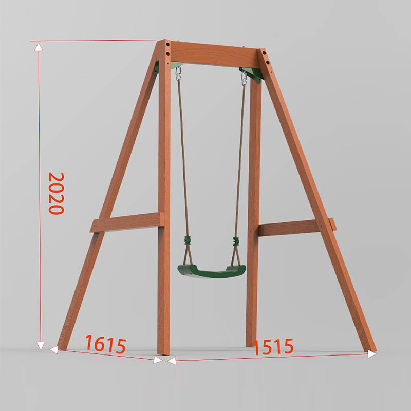 Одиночный комплект качелей
